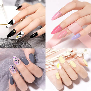 UR SUGAR 10Pcs/set Color Gel Nail Polish Set 122 Colors Semi Permanent UV Led Gel Varnish Soak Off Nail Lacquers Topcoat Just Makeup Me