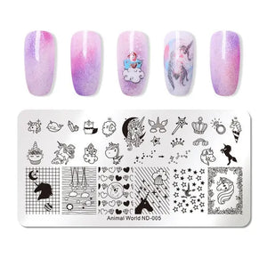 Nail Stamping Plates - Printing Stencil Tools cest du francais