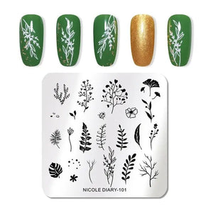 Nail Stamping Plates - Printing Stencil Tools cest du francais