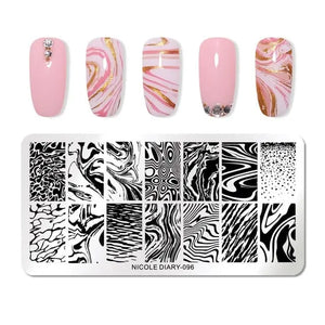 Nail Stamping Plates - Printing Stencil Tools cest du francais