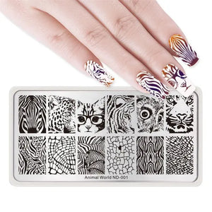 Nail Stamping Plates - Printing Stencil Tools cest du francais