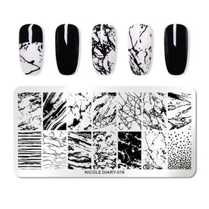 Nail Stamping Plates - Printing Stencil Tools cest du francais