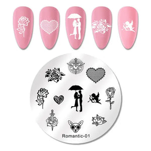 Nail Stamping Plates - Printing Stencil Tools cest du francais