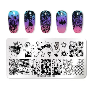 Nail Stamping Plates - Printing Stencil Tools cest du francais