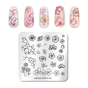 Nail Stamping Plates - Printing Stencil Tools cest du francais